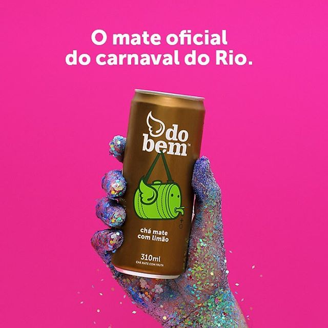 Mate do bem™ é o mate oficial do carnaval do Rio
