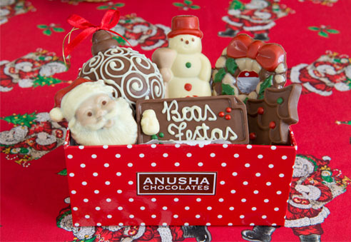 Anusha Chocolates lança novidades para o Natal