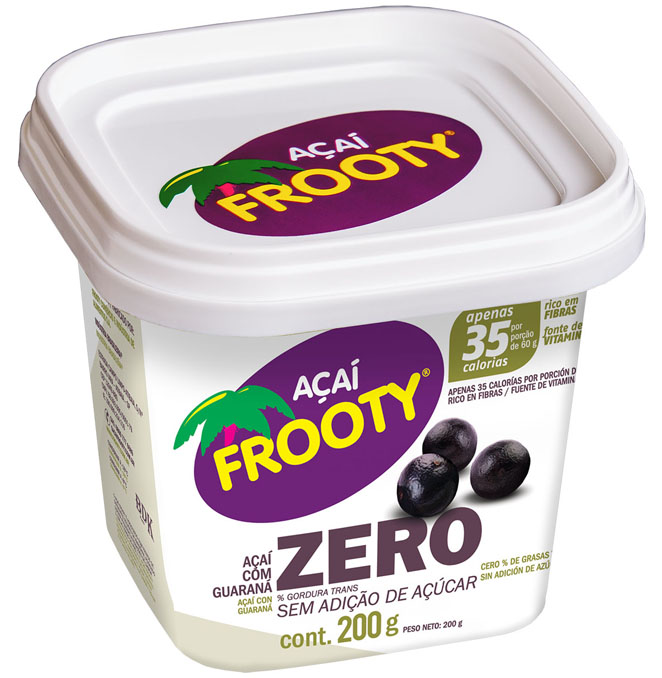 Açaí Frooty Zero chega ao varejo com nova fórmula e menos calorias