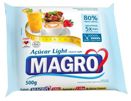 Açúcar Light Magro possui menos 80% calorias e adoça 5 vezes mais