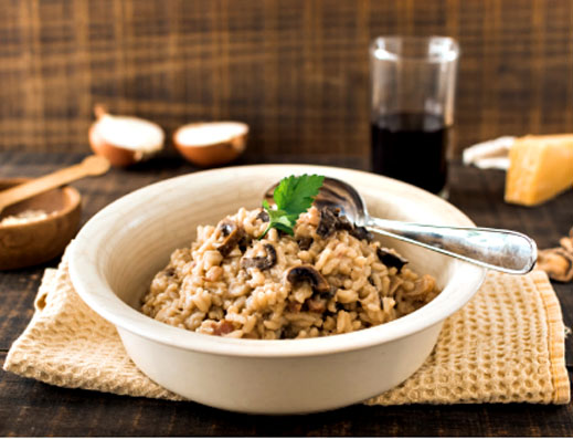 Receita especial com Cogumelos