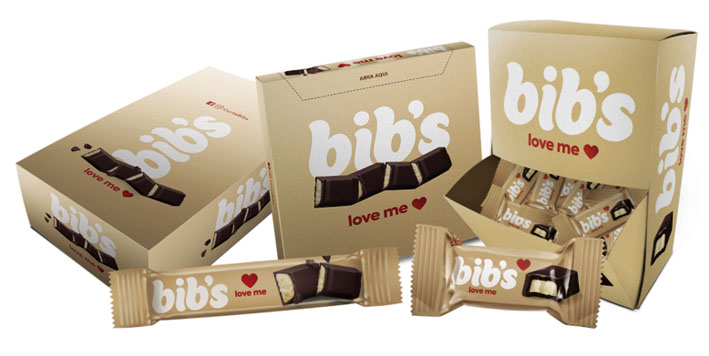 Bib’s lança chocolates com recheio de bombom Love Me
