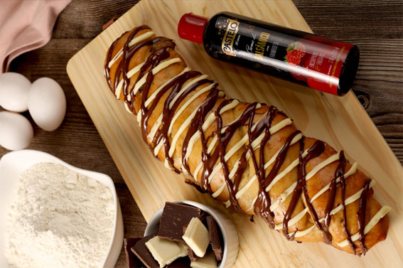 Receita Castelo: Rosca de Páscoa recheada