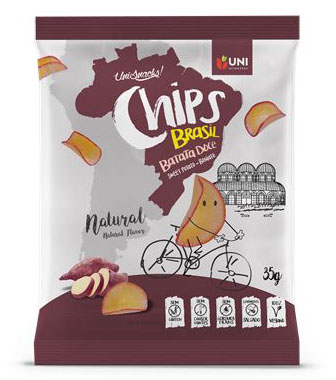 Uni Alimentos lança chips à base de mandioca e batata-doce