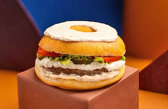 No Dia do Hambúrguer, Dóffee lança donuts burguer