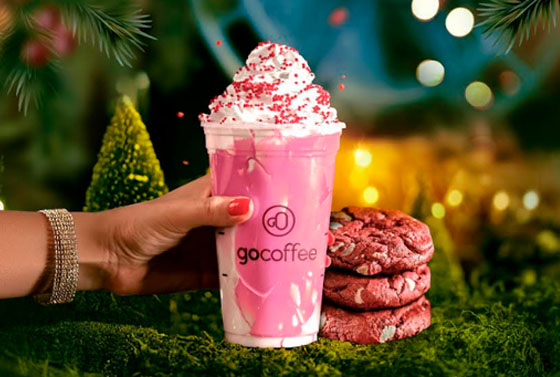 Go Coffee lança bebida de Natal inspirada em viral do TikTok