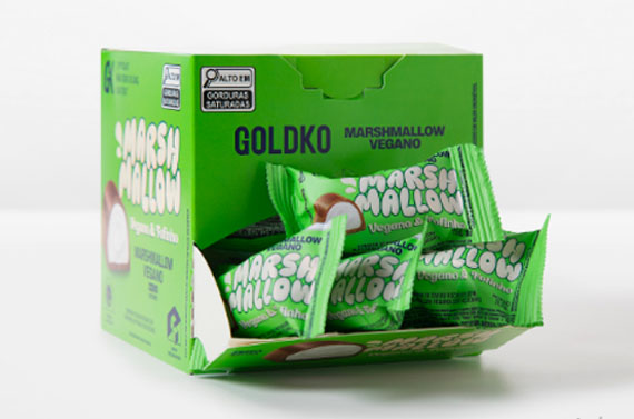 Goldko lança o primeiro marshmallow vegano do mundo