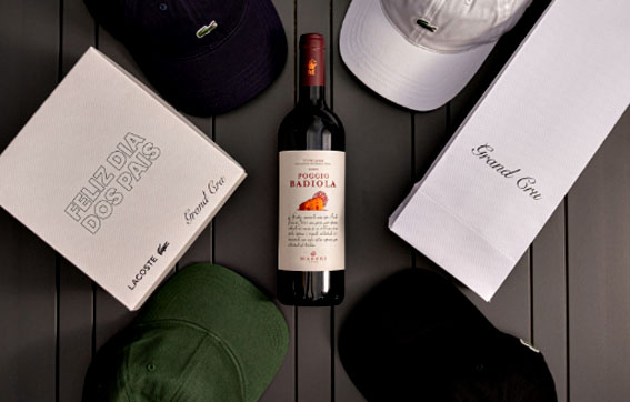 Grand Cru e Lacoste lançam parceria para o Dia dos Pais