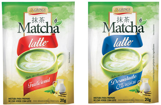 Grings Alimentos Saudáveis lança Matcha Latte 