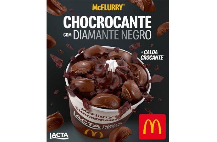 Méqui + Lacta: McDonald’s apresenta McFlurry inédito