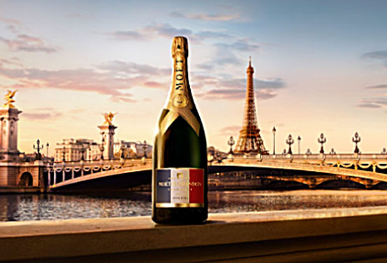 Moët & Chandon faz homenagem à França