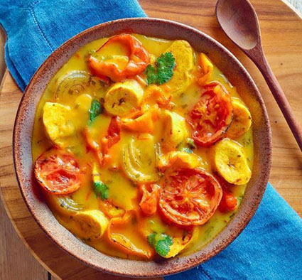 Receita de moqueca de banana-da-terra é a dica do Mundo Verde