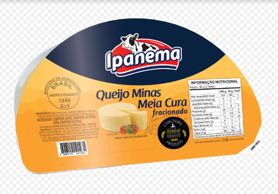 Ipanema Queijos é premiada em concurso na França