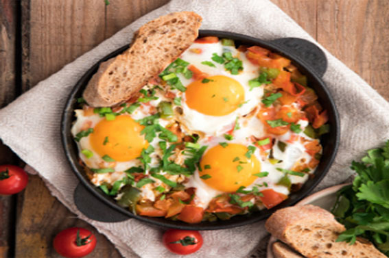 Shakshuka vegetariano